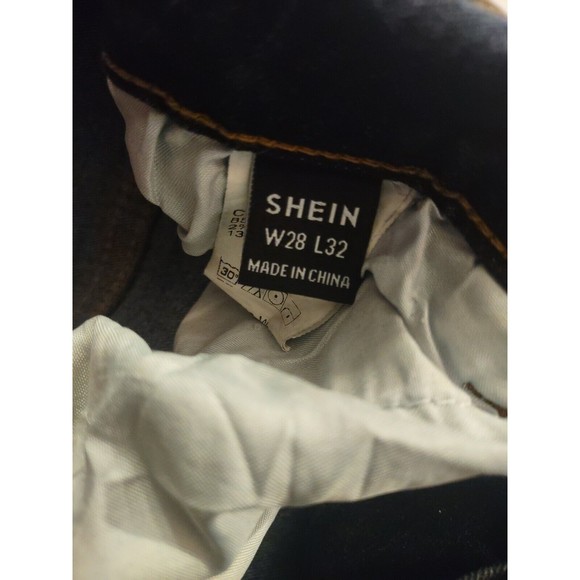 Shein Jeans Size W28/ L32 Blue Skinny - Picture 5 of 11